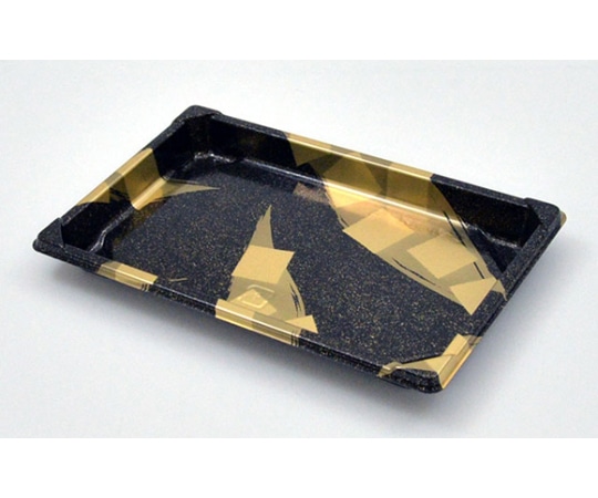 中央化学 寿司容器 CF寿司容器L 1.5 金砂子 本体 50枚入 239004 1袋(ご注文単位1袋)【直送品】