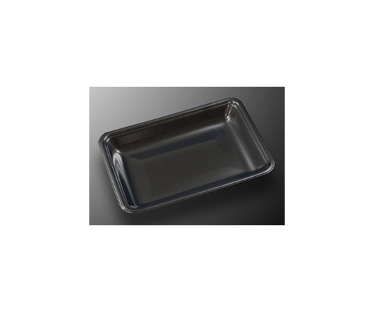 中央化学 トレーCN20-15E 黒-BK 100枚入 336131 1袋(ご注文単位1袋)【直送品】