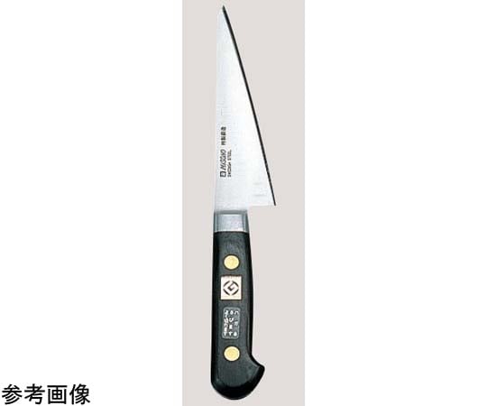 Misono（ミソノ） スウェーデン鋼シリーズ 骨スキ 角型 ツバ付(片刃)16.5cm 145 1個（ご注文単位1個）【直送品】