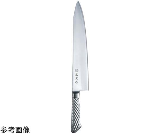 藤寅作 オールステンレス DPコバルト合金鋼割込シリーズ 牛刀 18cm FU-888 1個（ご注文単位1個）【直送品】