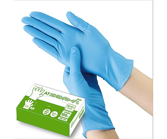 アーテック ATニトリルグローブ L 100枚入 52379 1セット（ご注文単位1セット）【直送品】