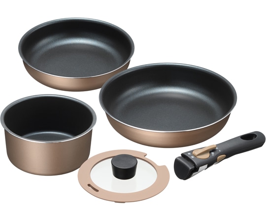 和平フレイズ ブラナーノⅡ IH対応着脱ハンドル鍋3点セット MB-2440 1セット（ご注文単位1セット）【直送品】