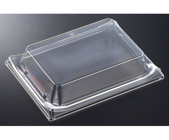 中央化学 刺身・鮮魚容器 CT波ね皿 24-18 蓋(CAPG)400枚 375162 1ケース(ご注文単位1ケース)【直送品】