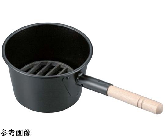 スギコ産業 木柄鉄ジャンボ火起し(鉄目皿付)中  1個（ご注文単位1個）【直送品】