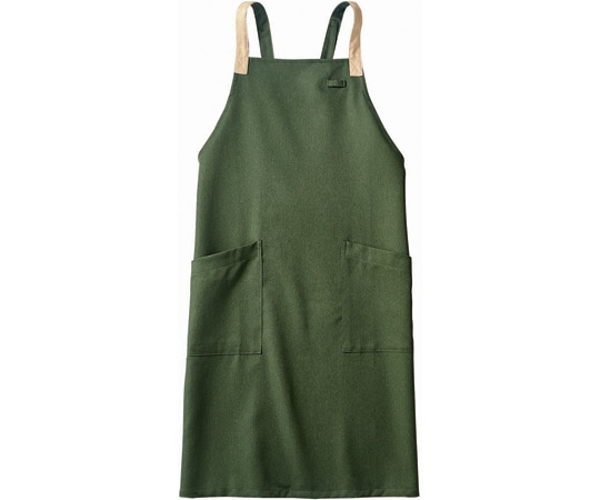 住商モンブラン エプロン 兼用 オリーブ/ベージュ フリー OV5001-6 フリー 1枚（ご注文単位1枚）【直送品】