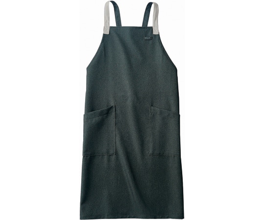 住商モンブラン エプロン 兼用 チャコール/グレー フリー OV5001-8 フリー 1枚（ご注文単位1枚）【直送品】