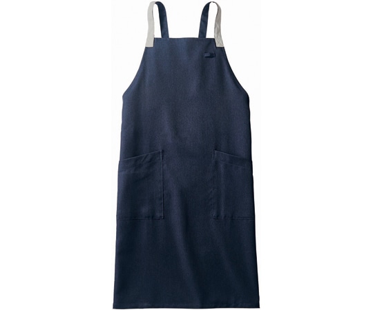 住商モンブラン エプロン 兼用 ネイビー/グレー フリー OV5001-9 フリー 1枚（ご注文単位1枚）【直送品】