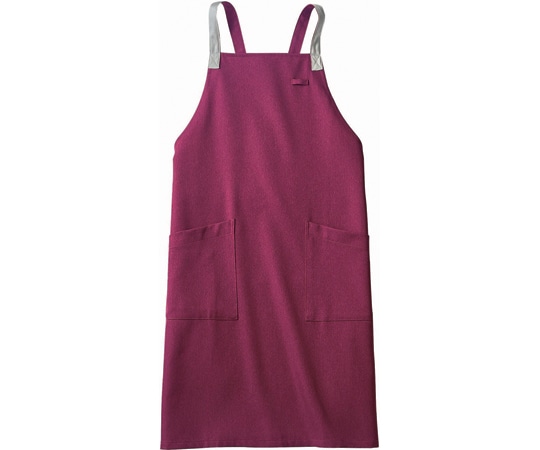 住商モンブラン エプロン 兼用 ワイン/グレー フリー OV5001-5 フリー 1枚（ご注文単位1枚）【直送品】