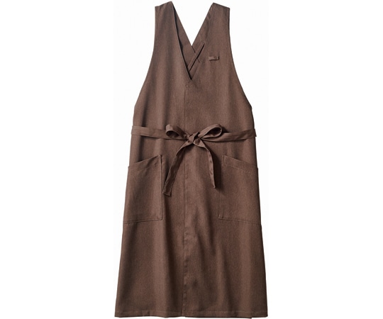 住商モンブラン エプロン 兼用 ブラウン フリー OV5002-7 フリー 1枚（ご注文単位1枚）【直送品】