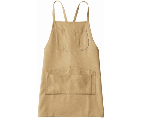 住商モンブラン エプロン 兼用 ベージュ フリー OV5004-3 フリー 1枚（ご注文単位1枚）【直送品】