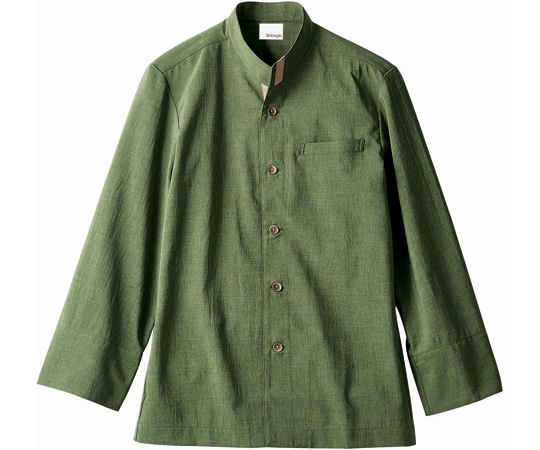 住商モンブラン コックジャケット 兼用 長袖 オリーブ/ブラウン LL OV6501-6 LL 1枚（ご注文単位1枚）【直送品】