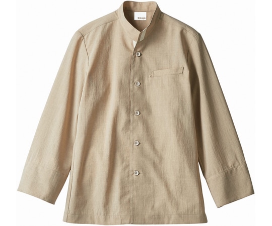 住商モンブラン コックジャケット 兼用 長袖 ベージュ/ホワイト LL OV6501-3 LL 1枚（ご注文単位1枚）【直送品】