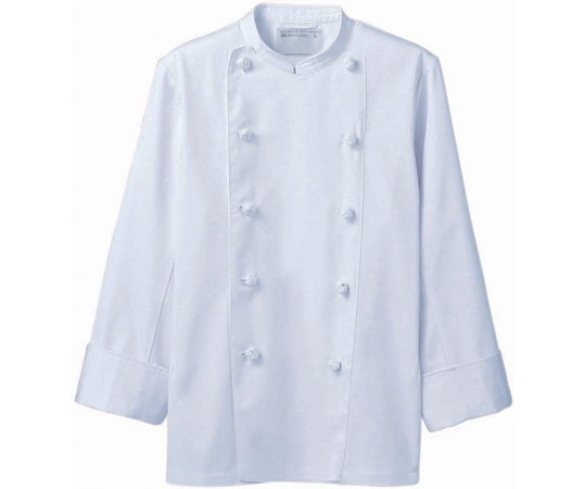 住商モンブラン コックコート 兼用 長袖 白 LL RT6621-2 LL 1枚（ご注文単位1枚）【直送品】