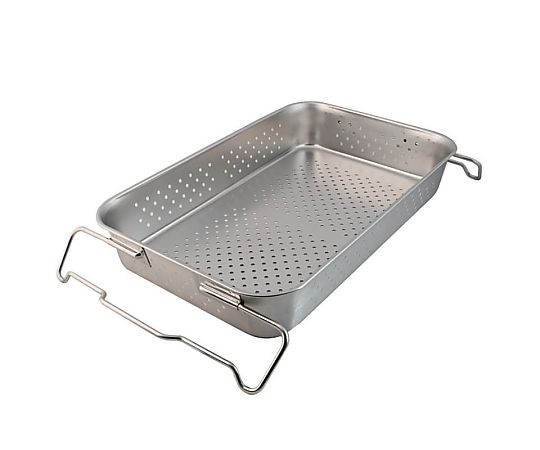 スギコ産業 18-8 給食バット 運搬型 穴明 H100mm 約19L SH-6038-4P 1個（ご注文単位1個）【直送品】