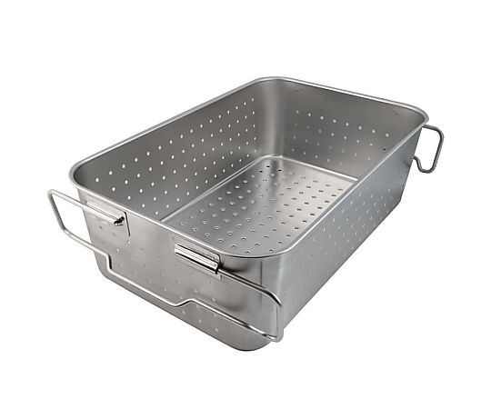 スギコ産業 18-8 給食バット 運搬型 穴明 H185mm 約36L SH-6038-7P 1個（ご注文単位1個）【直送品】