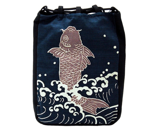 ヤマコー 厄除け粋柄 信玄袋 鯉 86664 1枚（ご注文単位1枚）【直送品】