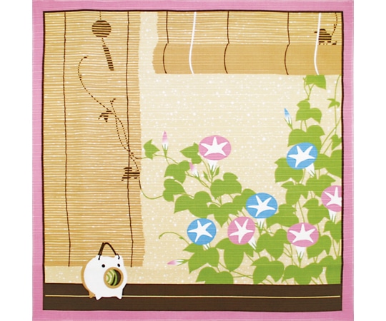 ヤマコー 花景色 小風呂敷 夏 88080 1枚（ご注文単位1枚）【直送品】