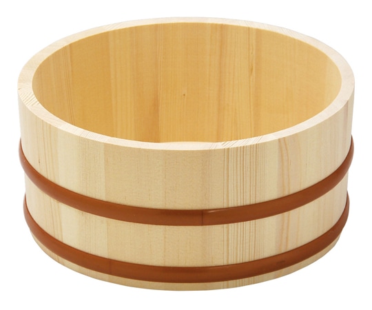 ヤマコー 天然木 湯桶(口厚) 12462 1個（ご注文単位1個）【直送品】