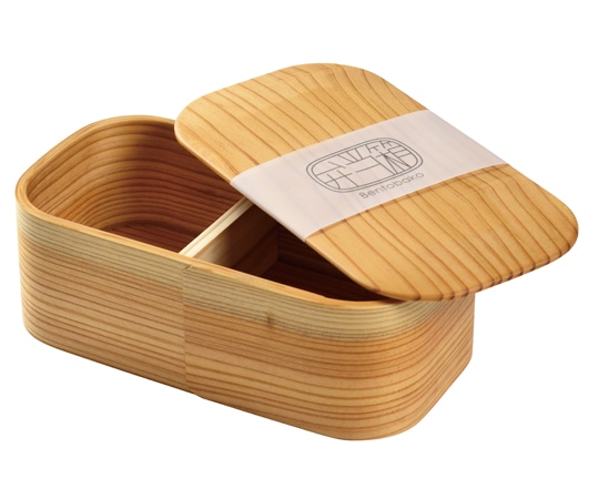 ヤマコー 日本の弁当箱 長角 一段 箱入り 80185 1個(ご注文単位1個)【直送品】