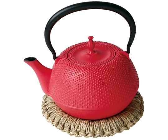 ヤマコー 南部鋳鉄 鉄瓶 桃 78266 1セット（ご注文単位1セット）【直送品】