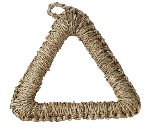 ヤマコー Naturalist い草風鍋敷き 三角 18cm 78414 1個（ご注文単位1個）【直送品】