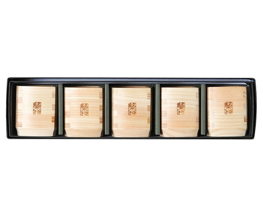 ヤマコー 粋・角ぐいのみ 5点セット 89244 1セット(ご注文単位1セット)【直送品】