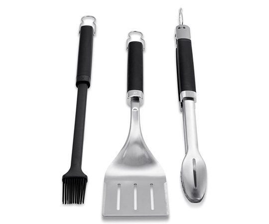 Weber プレミアム3ピースツールセット 6772 1セット（ご注文単位1セット）【直送品】