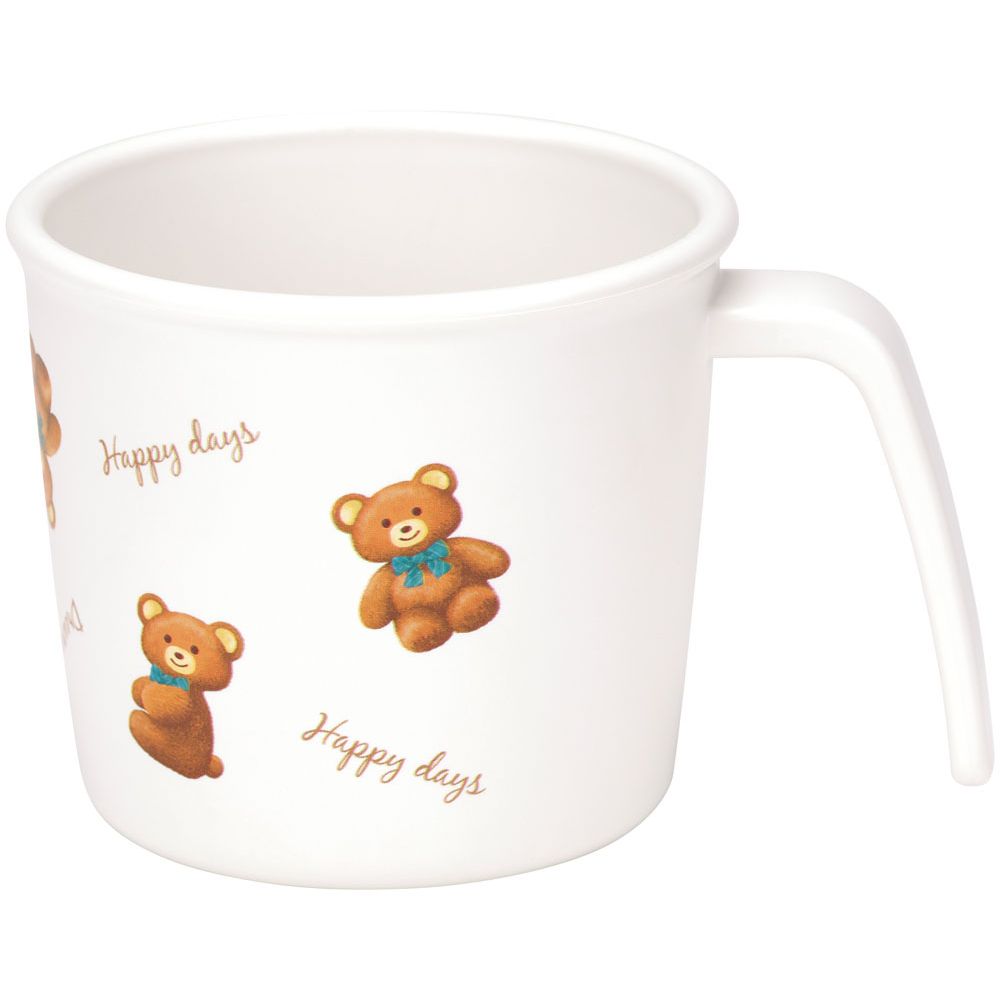 スケーター ベビー用PP製コップ ぬいぐるみ くま XP21AG 1個（ご注文単位1個）【直送品】