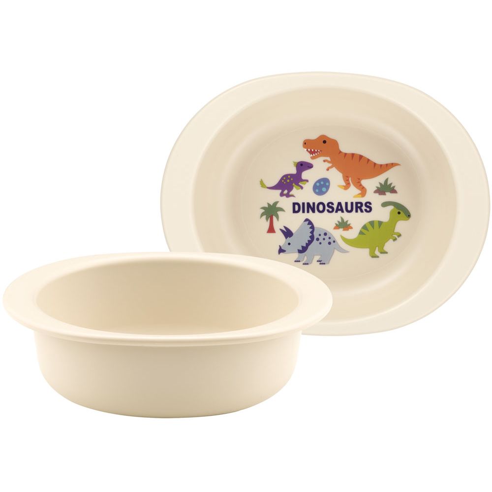 スケーター ベビー用PP製小鉢 ディノサウルス ピク XP24AG 1個（ご注文単位1個）【直送品】