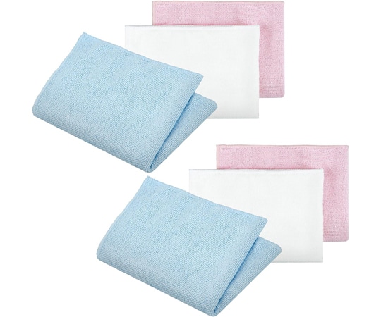 和平フレイズ かちこれ マイクロファイバーふきん6枚入 RE-7473 1個（ご注文単位1個）【直送品】