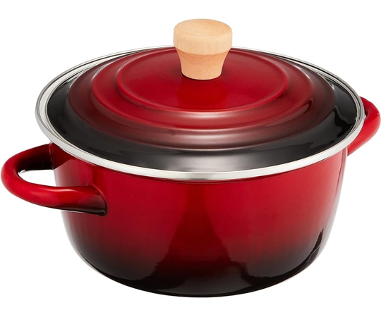 和平フレイズ ルバーニ ホーロー両手鍋 20cm RA-9790 1個(ご注文単位1個)【直送品】