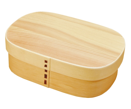 ヤマコー 白松ワッパ弁当箱 スクエア 80397 1個(ご注文単位1個)【直送品】