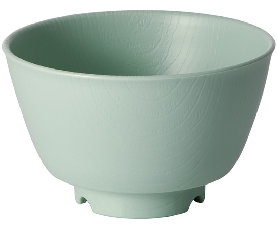 スケーター 木目 持ちやすい茶碗 グリーン NBLS1B 1個（ご注文単位1個）【直送品】