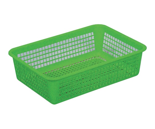 サンコー(三甲) 万能篭 小2 グリーン 10040200GR606 1個(ご注文単位1個)【直送品】