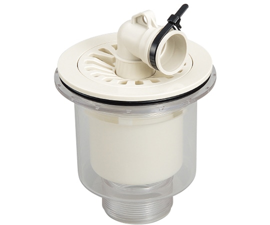 SPG 洗濯機排トラップ 排水パイプ 縦排水 ABS CT-T 1個(ご注文単位1個)【直送品】