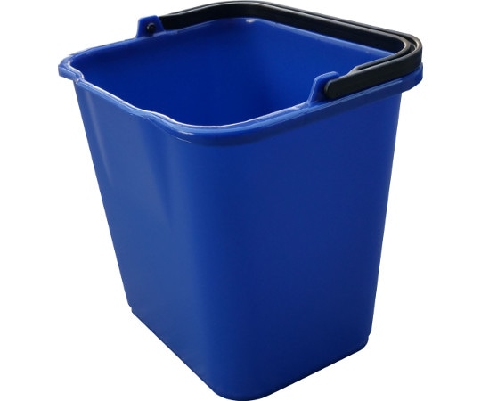アプソン 角バケツ4L 青 4380 1個(ご注文単位1個)【直送品】