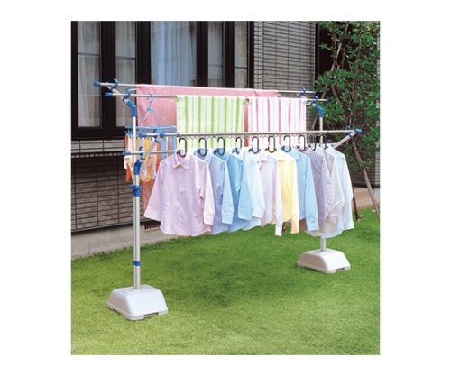 アイリスオーヤマ アルミもの干しブロー台セット AMS-169R 1セット(ご注文単位1セット)【直送品】