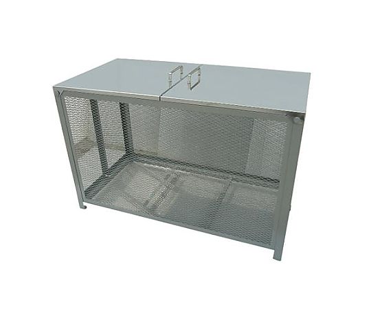 アズワン 1200x610x770mm/ 495L ダストボックス(ステンレス製) EA995AA-532 1台(ご注文単位1台)【直送品】