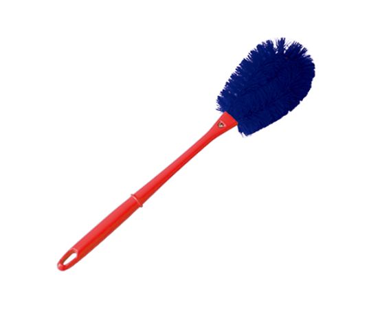 バーテック バーキュート 柄付たわし Mサイズ ハード 青 柄(赤) BCTARH-MHB 1個(ご注文単位1個)【直送品】