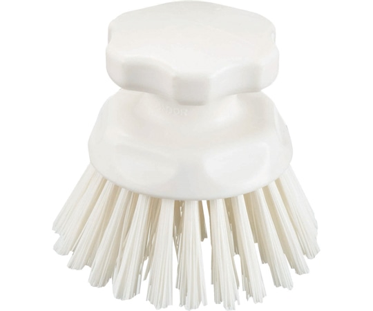 山崎産業(コンドル) HGハンドブラシ丸型 W(ホワイト) 1ケース(10個入) CL614-000X-MB-W 1ケース(ご注文単位1ケース)【直送品】