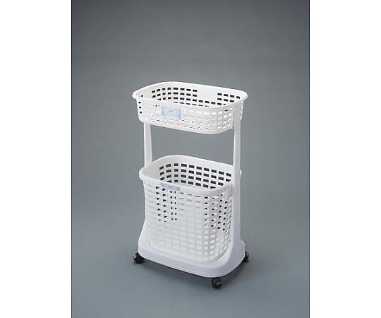 エスコ 485x340x800mm ランドリーバスケット(キャスター付) EA951FD-73 1個(ご注文単位1個)【直送品】