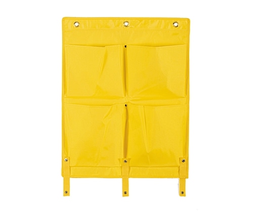 テラモト BMダストカー 専用ポケットE 小 黄 DS-232-510-5 1枚(ご注文単位1枚)【直送品】