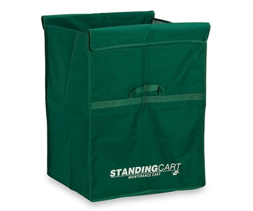 テラモト スタンディングカート(替袋E)緑 ファスナーなし 小 DS-226-450-1 1枚(ご注文単位1枚)【直送品】