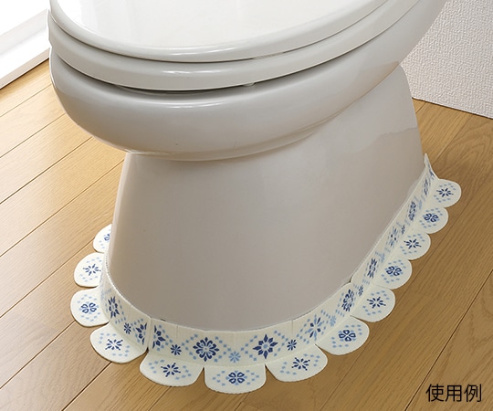 サンコー(生活用品) 便器すきまテープ モロッコタイル ブルー 1個(2枚入) KM-50 1個(ご注文単位1個)【直送品】