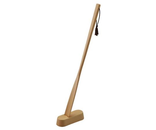 丸十 靴べら ロング スタンド付き  1個(ご注文単位1個)【直送品】