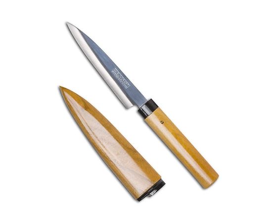 サンクラフト 木鞘付フルーツナイフ 剣型 428 1個（ご注文単位1個）【直送品】