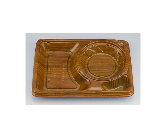 シーピー化成 プラスチック製 簡易食品容器  262×189×33mm CBFNランチ12 栓木本体 50枚×8袋 07103001200140000 1ケース(ご注文単位1ケース)【直送品】