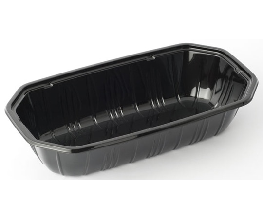 パックスタイル 青果・農産容器 PS BPフルーツ 2M 黒 100枚×10パック入 414867 1ケース(ご注文単位1ケース)【直送品】