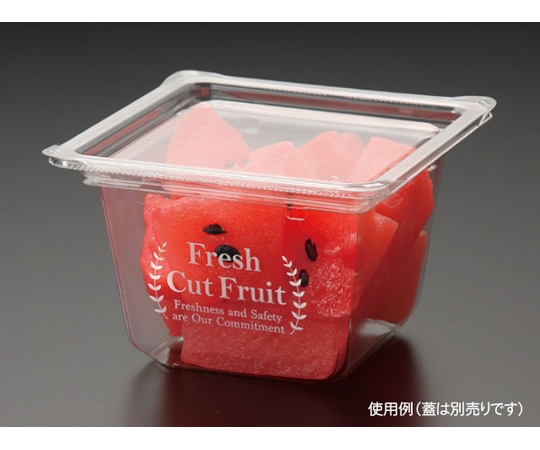 パックスタイル 青果・農産容器 マルチカップCUBE1380 CF白 50枚×12パック入 534559 1ケース(ご注文単位1ケース)【直送品】