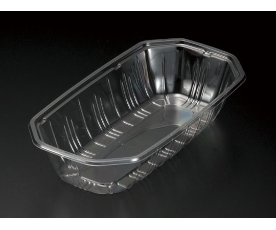 パックスタイル 青果・農産容器 PS BPフルーツ 2S クリア 100枚×12パック入 534802 1ケース(ご注文単位1ケース)【直送品】